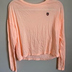 NWT Victoria’s Secret PINK Peach Pajama Top
